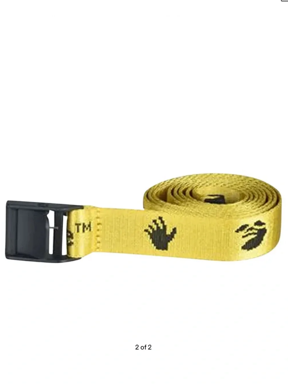 Off-White New Logo Industrial Belt